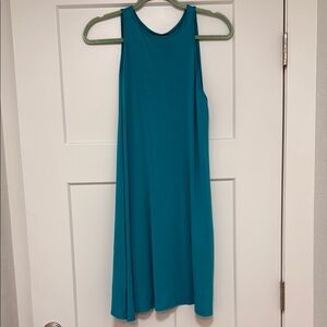 Teal Sleeveless Dress